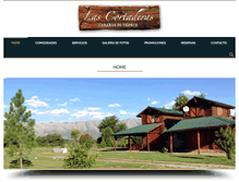 Tablet Screenshot of lascortaderas.com